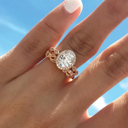 Adelina Corsaglia Ring | White Gold